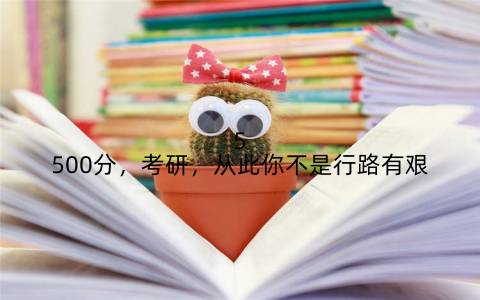 5500分,考研,从此你不是行路有艰
