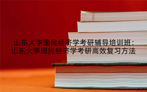 山东大学国民经济学考研辅导培训班：山东大学国民经济学考研高效复习方法