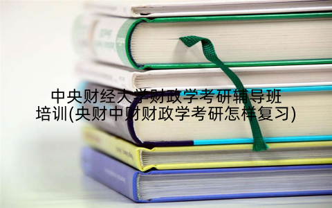 中央财经大学财政学考研辅导班培训(央财中财财政学考研怎样复习)