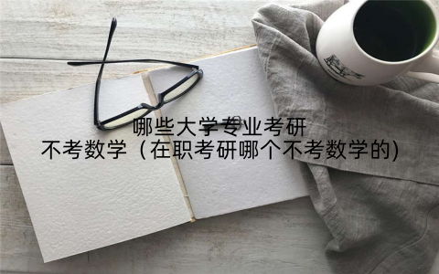 哪些大学专业考研不考数学（在职考研哪个不考数学的)