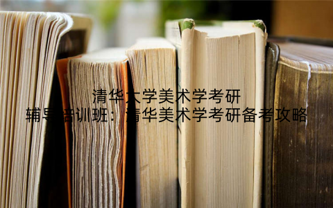 清华大学美术学考研辅导培训班：清华美术学考研备考攻略