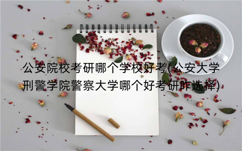 公安院校考研哪个学校好考(公安大学刑警学院警察大学哪个好考研咋选择)
