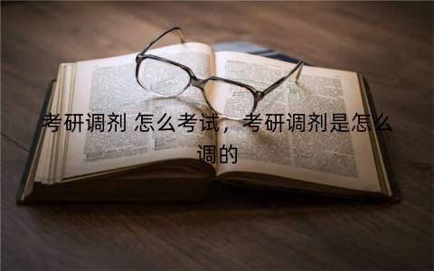 考研调剂 怎么考试,考研调剂是怎么调的