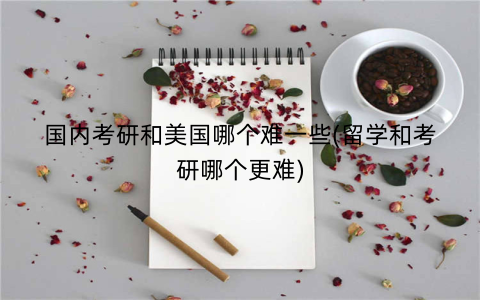 国内考研和美国哪个难一些(留学和考研哪个更难)